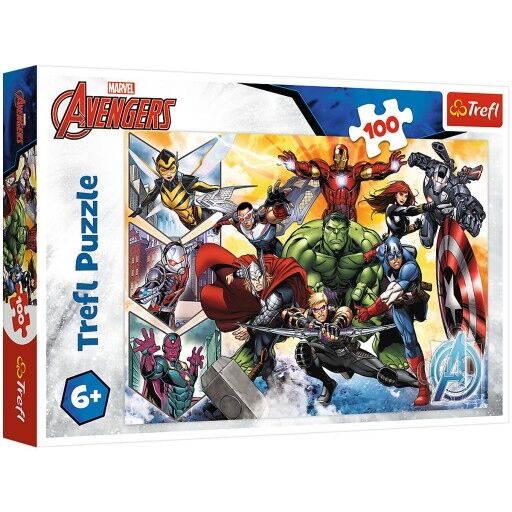 Trefl 100 Parça Puzzle Marvel The Avengers