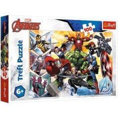 Trefl 100 Parça Puzzle Marvel The Avengers
