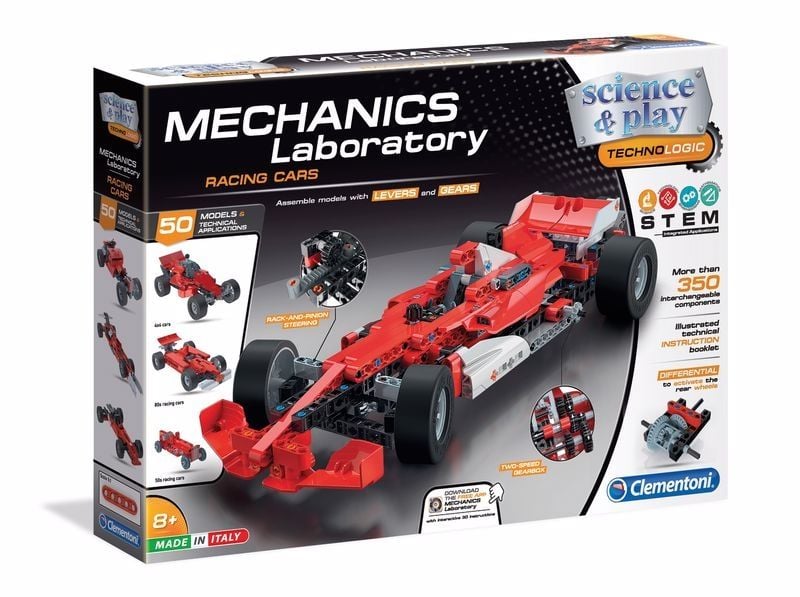 Clementoni Mekanik Laboratuvarı Yarış Arabaları Formula 1 80132