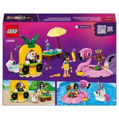 LEGO Friends Tek Boynuzlu At ve Flamingo Havuz Partisi 42658