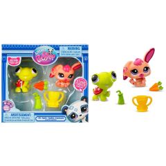 Littlest Pet Shop Minişler 2’li Figür Seti S2 - 94&95 Kaplumbağa Ve Tavşan