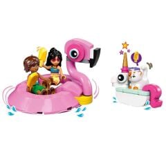 LEGO Friends Tek Boynuzlu At ve Flamingo Havuz Partisi 42658