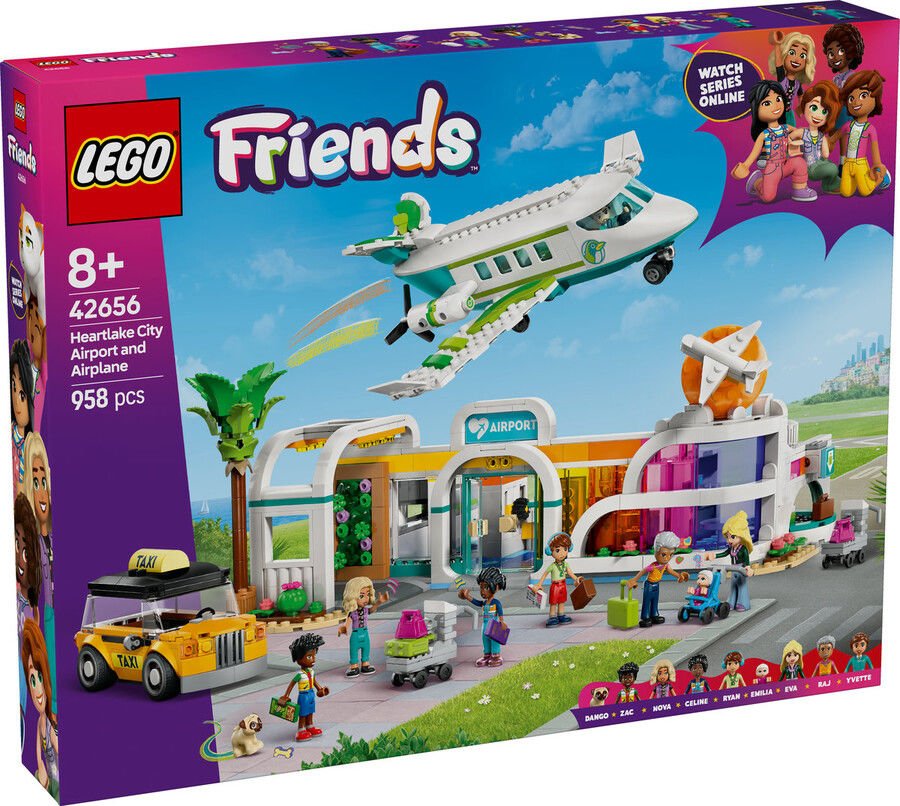 LEGO Friends Heartlake City Havaalanı ve Uçak 42656