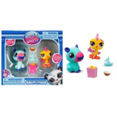 Littlest Pet Shop Minişler 2’li Figür Seti S2 - 90&91 Kapibara Ve Kuş