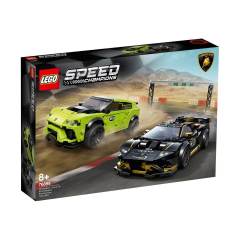 LEGO Speed Champions Lamborghini Urus ST-X ve Lamborghini Huracán Super Trofeo EVO 76899