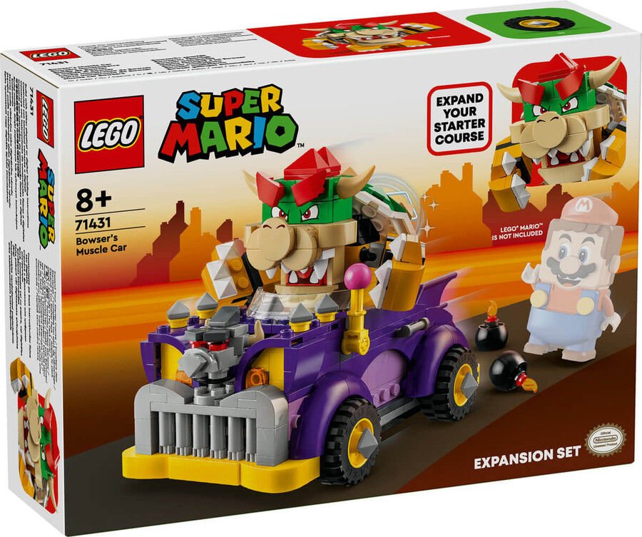 LEGO Super Mario Bowser'ın Büyük Arabası Ek Macera Seti 71431
