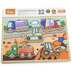 VİGA TOYS AHŞAP 2D İŞ ARAÇLARI PUZZLE