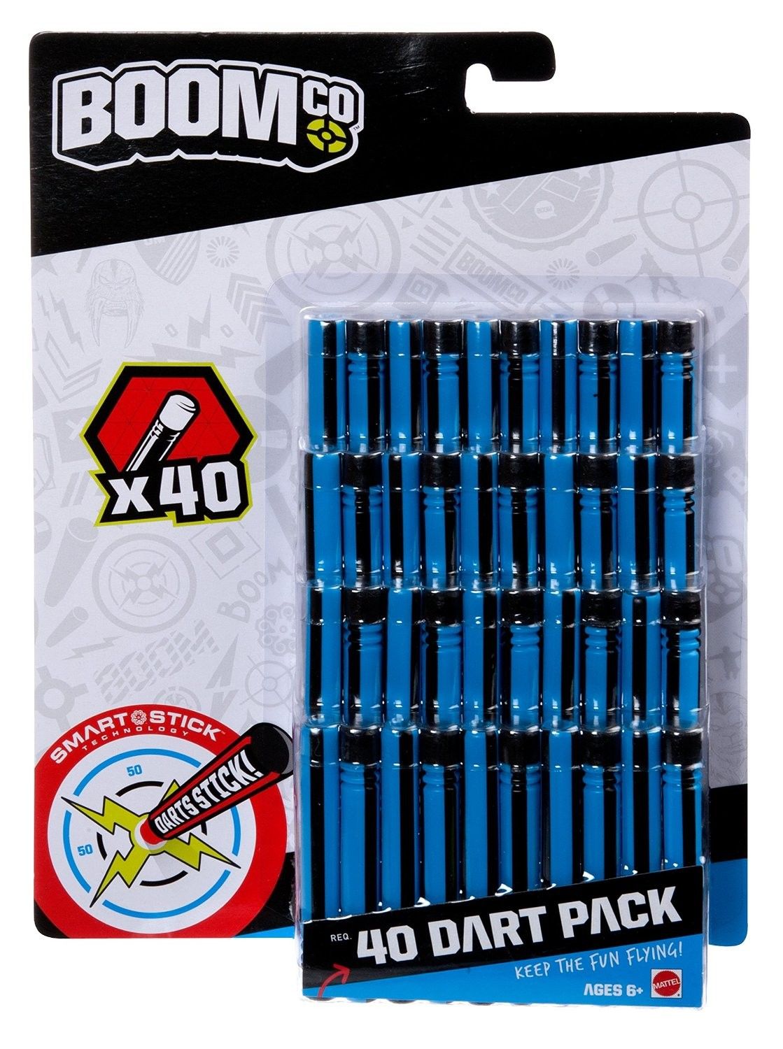 MATTEL BOOMCO CHP32 40'LI DART PAKETİ CFF09