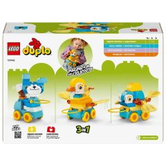 LEGO DUPLO 3’ü 1 Arada Tekerlekli Hayvanlar 10448