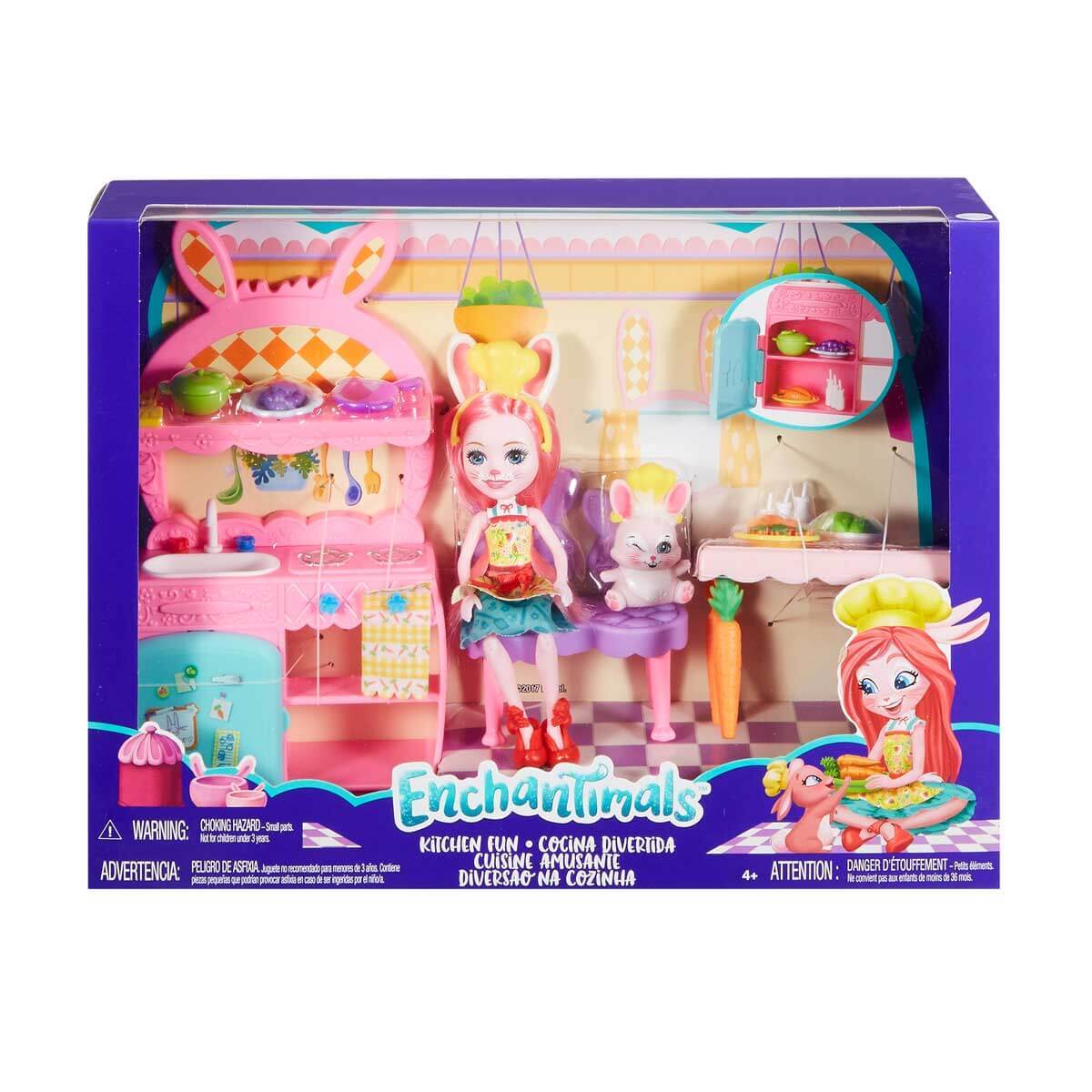 Enchantimals Oda ve Bebek Oyun Seti- Playground Adventures FRH44-FRH47