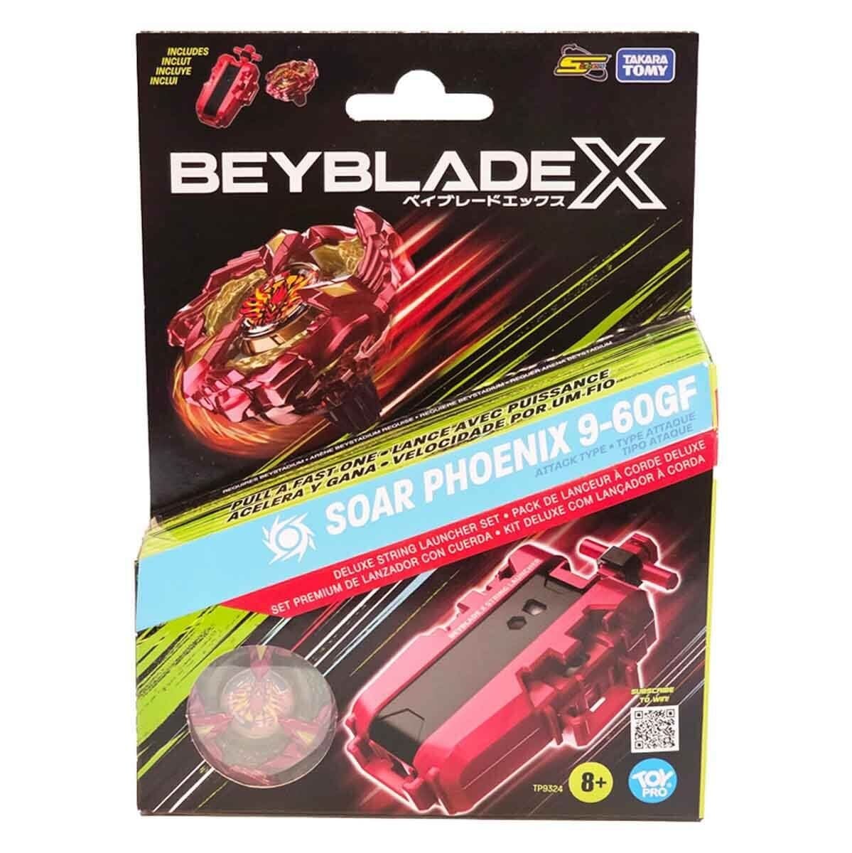 Beyblade X Soar Phoenix 9-60GF Delüks Oyun Seti BEY12000