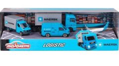 Majorette MAERSK Araçları 4lü Set 212057290