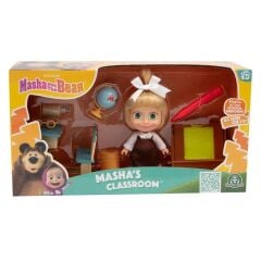 Masha İle Koca Ayı  Bebek Okul Oyun Setı 12 cm.