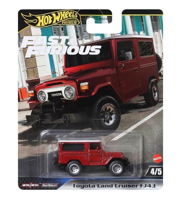 Hot Wheels Fast & Furious Premium Arabalar Toyota Land Cruiser HRT96