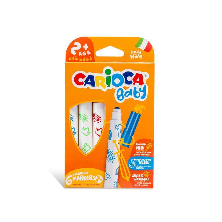 CARİOCA JUMBO BEBEK SÜPER YIKANABİLİR KEÇELİ BOYA