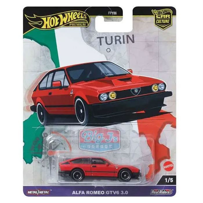 Hot Wheels Alfa Romeo Gtv6 3,0 HRV80