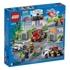 LEGO City İtfaiye Kurtarma Operasyonu ve Polis Takİbi 60319