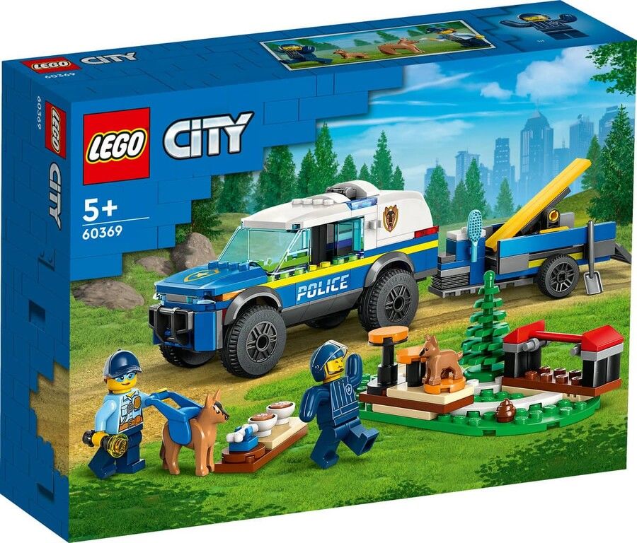 LEGO  City Mobil Polis Köpeği Eğitimi 60369