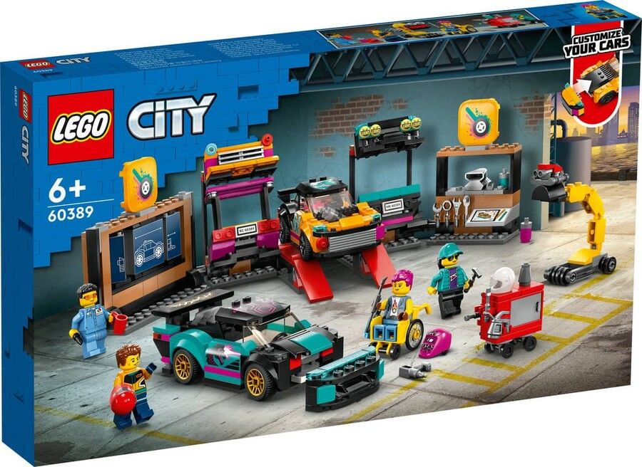 LEGO  City Araç Modifiye Atölyesi 60389