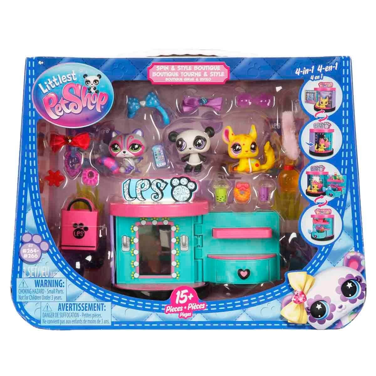 Littlest Pet Shop Minişler Spin & Style Butik Oyun Seti S4