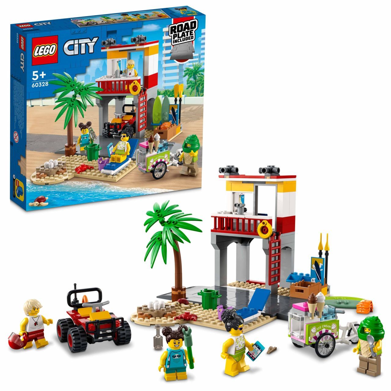 LEGO City Plaj Cankurtaran Merkezi 60328