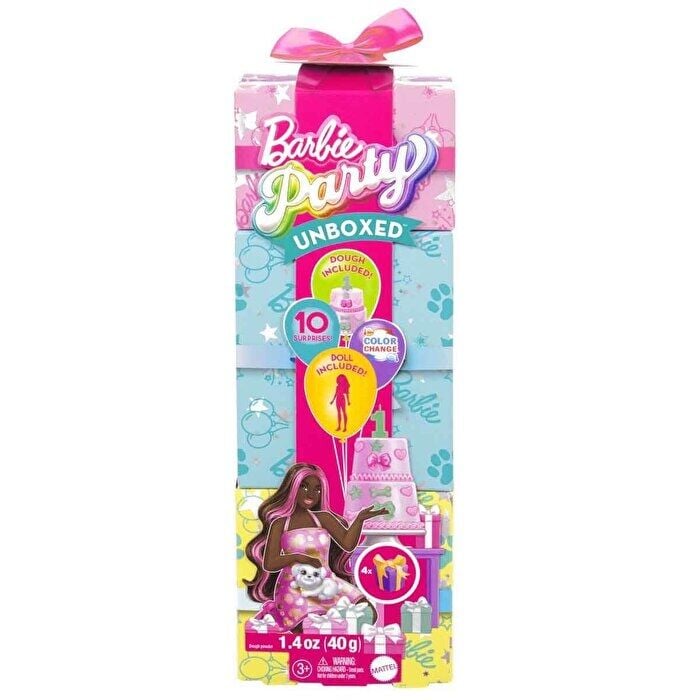 Barbie Parti Paketi Minik Dostumun Doğum Günü Serisi JFG68-JFG71