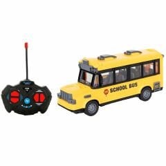 Suncon Işıklı Uzaktan Kumandalı Okul Otobüsü 1:32