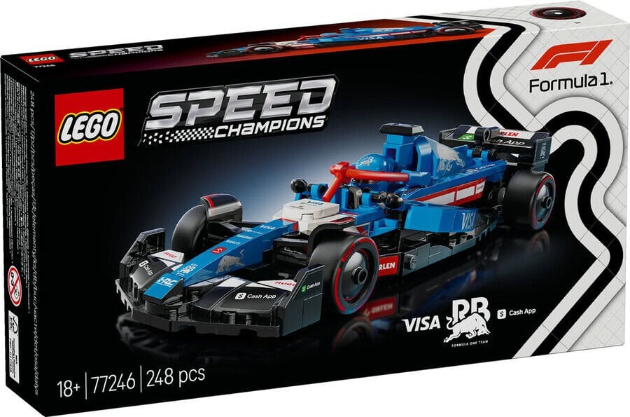 LEGO Speed Champions Visa Cash App RB VCARB 01 F1 Yarış Arabası 77246