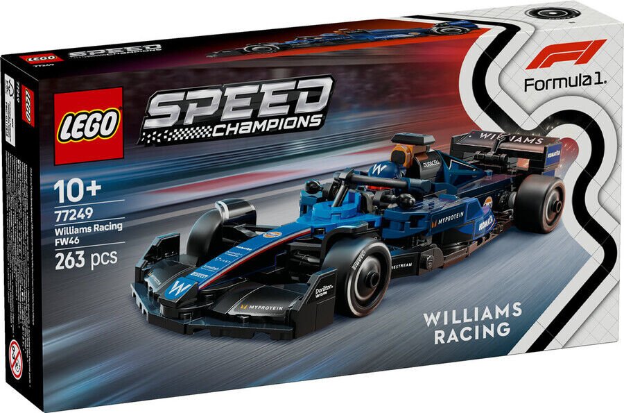LEGO Speed Champions Williams Racing FW46 F1 Yarış Arabası Araç Seti 77249