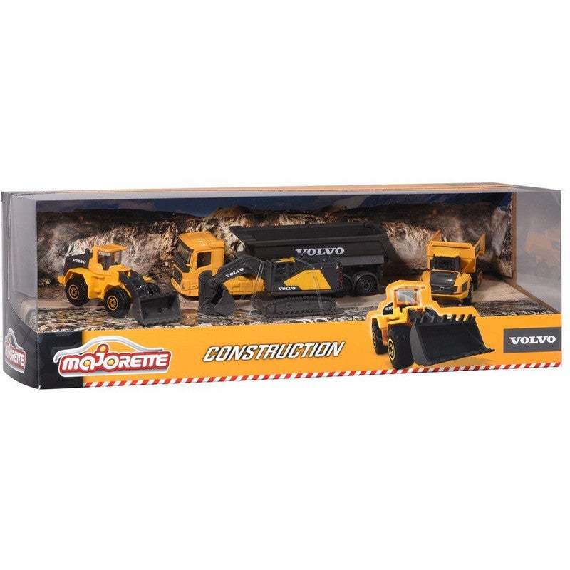 Majorette Volvo 4lü Set 1:64