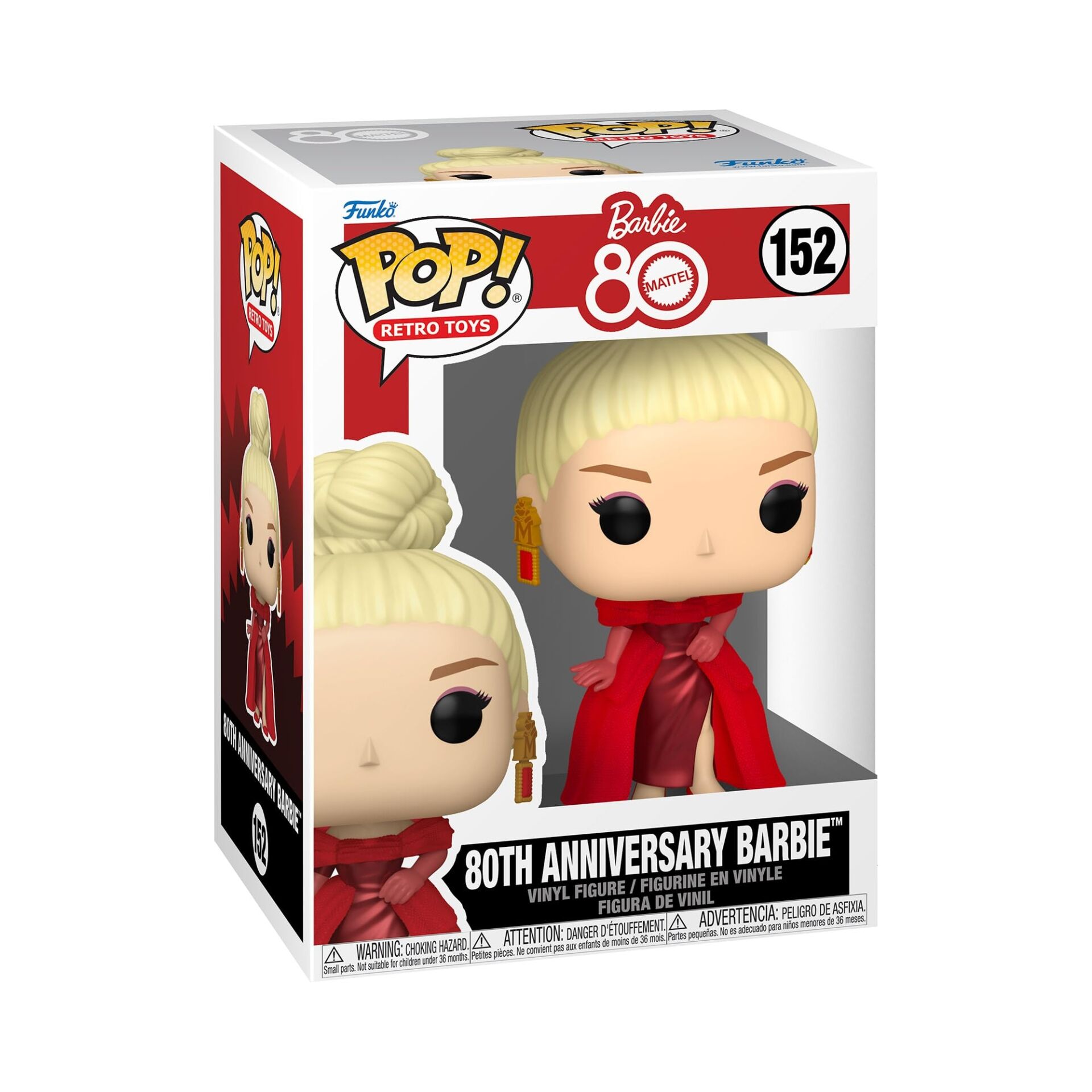 Funko POP! Retro Toy - Barbie Mattel 80th Anniversary