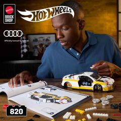 Hot Wheels Elite Serisi '15 Audi R8 LMS Yapım Seti 820 Parça JFT18
