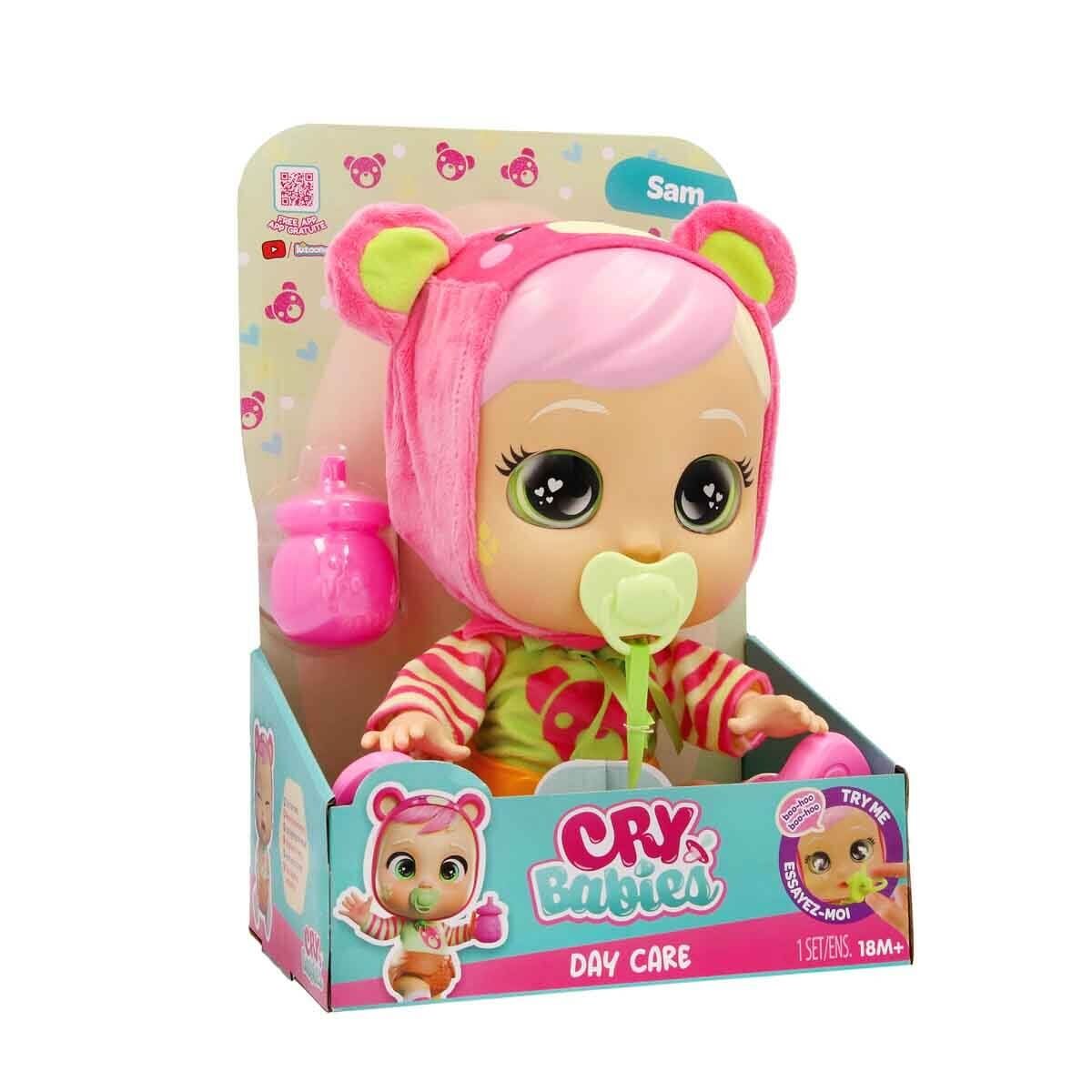Cry Babies Günlük Bakım Sesli ve Işıklı  Sam Bebek 928664