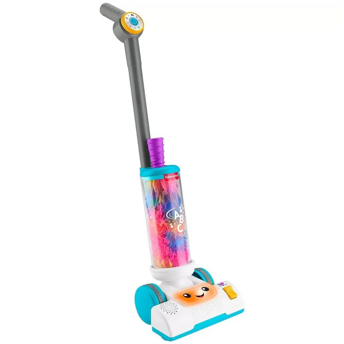 Fisher Price 2in1 Sesli ve Işıklı Eğlen ve Öğren Süpürge JMM35