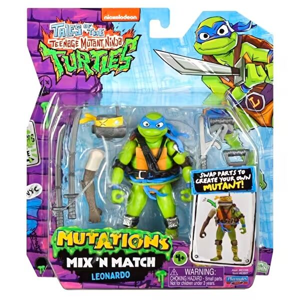 TMNT Mix'n Match Leonardo Figürü 11 Cm.