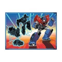 Trefl Puzzle Çocuk 207 Parça 4 in 1 Transformers Transformation Time