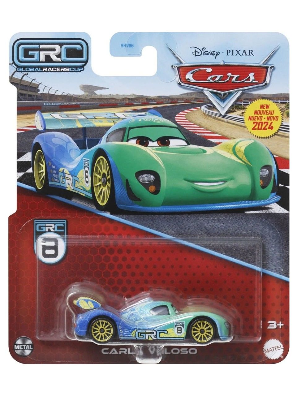 Cars Tekli Karakter Araçlar Carla Veloso HTY05