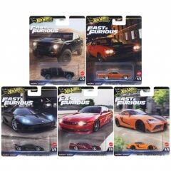 Hot Wheels Fast-Furious Premium Arabalar HNW46 5'li Set