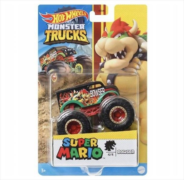 Hot Wheels Monster Trucks Gösteri Dünyası Temalı 1:24 Arabalar HCR78
