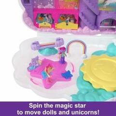 Polly Pocket Tek Boynuzlu Atın Gökkuşağı Salonu HKV51