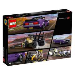 LEGO Speed Champions Mopar Dodge//SRT Top Fuel Dragster ve 1970 Dodge Challenger T/A 76904