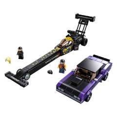 LEGO Speed Champions Mopar Dodge//SRT Top Fuel Dragster ve 1970 Dodge Challenger T/A 76904