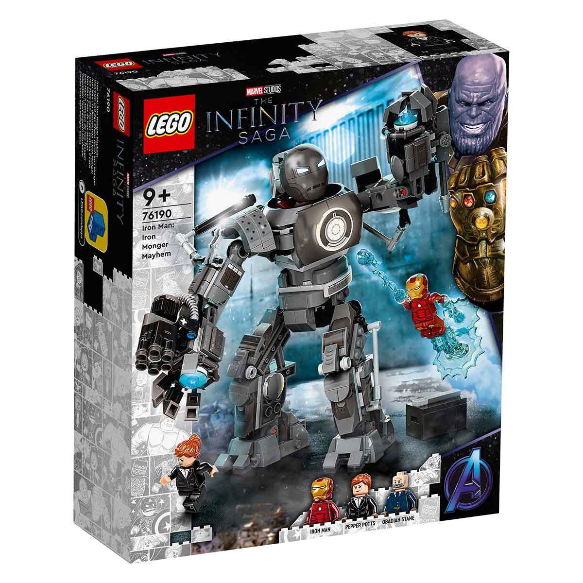 LEGO Marvel Iron Man: Iron Monger Kaosu 76190
