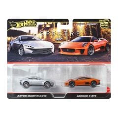 Hot Wheels Premium Car Culture 007 Aston Martin DB10 - Jaguar C-X75 JBL04