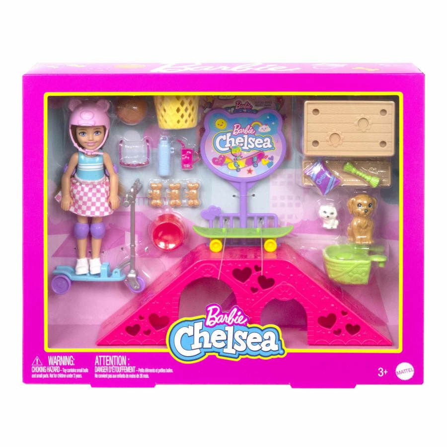 Barbie Chelsea Kaykay Parkı HJY35