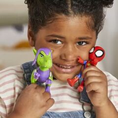 SPIDERMAN HERO DINO WEBS SPIDEY&GOBLIN RAPTOR G0120
