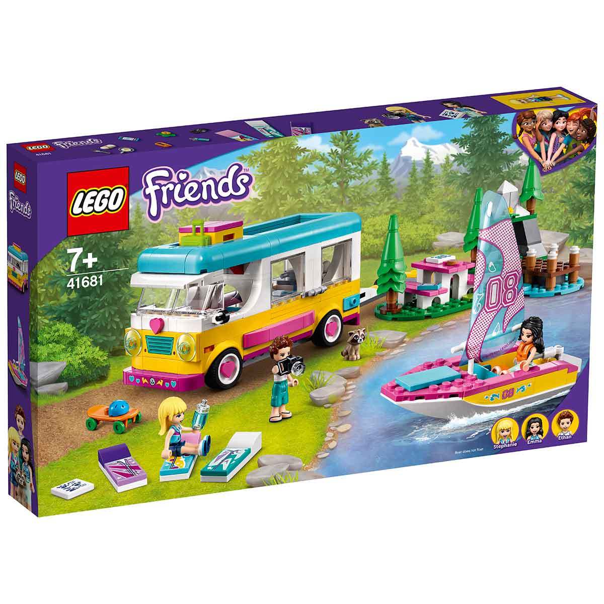 LEGO Friends Orman Karavanı ve Teknesi 41681