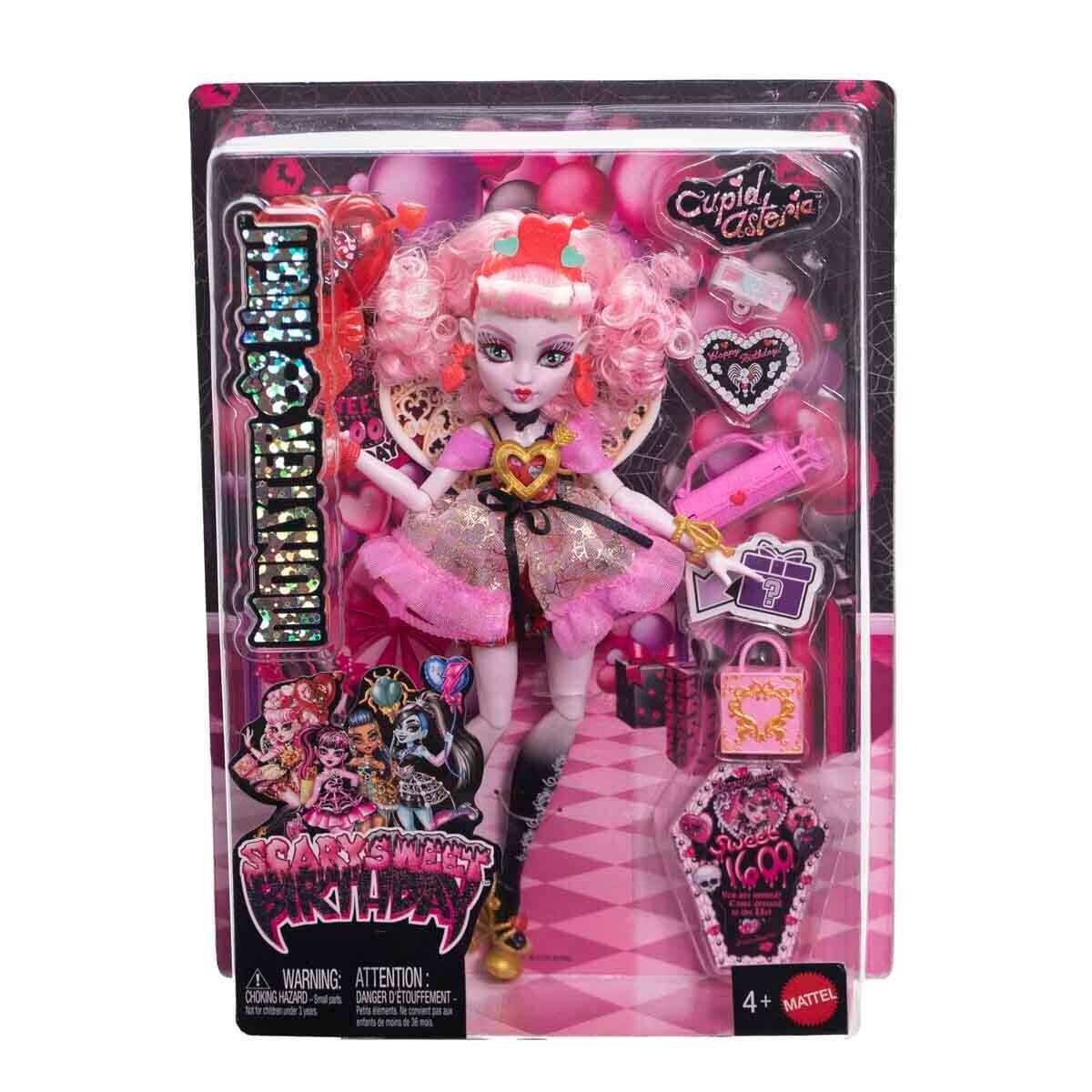 Monster High Havalı Doğum Günü Serisi Cupid Asteria JBG77