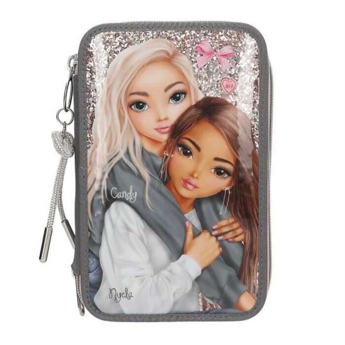 TOP Model 3 Katlı İçi Dolu Kalem Çantası My BFF 413315
