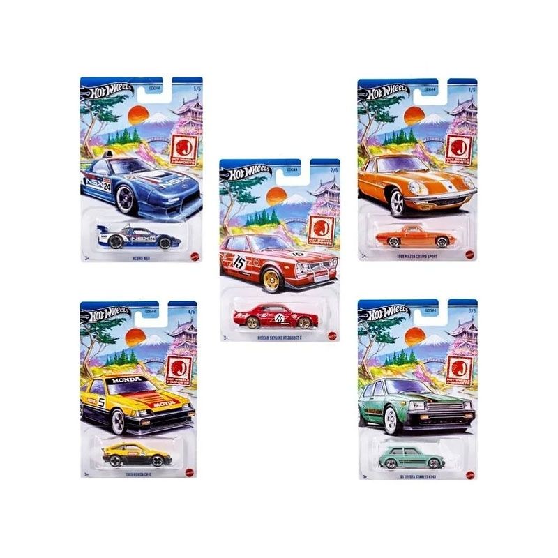 Hot Wheels J-Imports HWR57 5'li Araba Seti